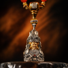Zaki Lhamo (扎基拉姆) Artisanal Thangka Pendant - 999 Sterling Silver Casing - Hand-painted Wealth & Fortune Amulet