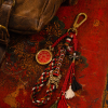 Vairocana (大日如來) Great Perfection Dharma Seal - 2.0cm Hand-painted Bag Charm with Premium Accessory Set
