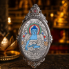ChatGPT Image 2026年4月26日 11_21_49 (1) Medicine Buddha (药师佛 唐卡) Hand-painted Thangka Pendant - 3x4.5cm Sacred Healing Amulet for Longevity & Inner Peace