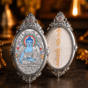 ChatGPT Image 2026年4月26日 11_21_51 (3) Medicine Buddha (药师佛 唐卡) Hand-painted Thangka Pendant - 3x4.5cm Sacred Healing Amulet for Longevity & Inner Peace