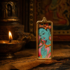ChatGPT Image 2026年4月26日 18_36_22 (6) Green Tara (绿度母) Hand-painted Thangka Pendant - 2x4.5cm Slim Sacred Amulet for Success & Inner Peace