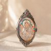 Guru Rinpoche Oval Thangka Pendant | Blessing & Renewal Symbol - Blessora gallery image 1