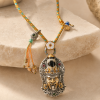 Zaki Lhamo Sterling Silver Thangka Pendant | Blessing Gift - Blessora gallery image 1