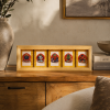 Five Deities Framed Thangka Art | Abundance Display Piece - Blessora gallery image 1